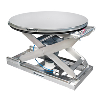 Positionneur pour palette &agrave; nivellement automatique EZ Loader SS - 100% acier inoxydable, 43" lo x 43" la, Capacit&eacute; 4000 lb Groupe Generik