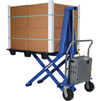 L&egrave;ve-palette &eacute;lectrique, Acier, Capacit&eacute; de 2500 lb Groupe Generik