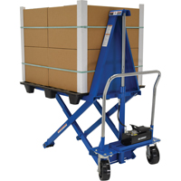 L&egrave;ve-palette &eacute;lectrique, Acier, Capacit&eacute; de 2500 lb Groupe Generik