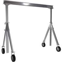 Grue-portique ajustable en aluminium, 10' lo, Capacit&eacute; 1500 lb (0,75 tonne) Groupe Generik