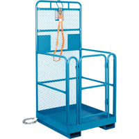 Nacelle &eacute;l&eacute;vatrice pour travail en hauteur, 36" x 36" x 72" h, Capacit&eacute; de 1000 lb, Acier Groupe Generik