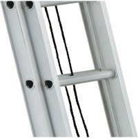Industrial Heavy-Duty Straight Ladders, 8', Aluminum, 300 lbs., CSA Grade 1A Groupe Generik