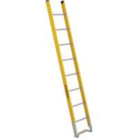 Single Section Straight Ladder - 6100 Series, 8', Fibreglass, 375 lbs., CSA Grade 1AA Groupe Generik
