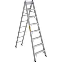 Escabeaux industriels Multi-Way de s&eacute;rie 2700, 8', Aluminium, Capacit&eacute; de 250 lb, ANSI 1, CSA 1 Groupe Generik