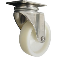 Roulette, Pivotant, 4" (101,6 mm), Nylon, 200 lb (91 kg) Groupe Generik