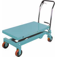 Heavy-Duty Hydraulic Scissor Lift Table, 39-3/8" L x 20-1/8" W, Steel, 1650 lbs. Capacity Groupe Generik