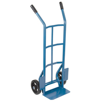 Heavy-Duty Hand Truck, Dual Handle, Steel, 46" Height, 1000 lbs. Capacity Groupe Generik