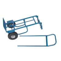 Convertible Deluxe Hand Truck, Steel, 800 lbs. Capacity Groupe Generik