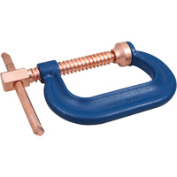 Heavy-Duty Forged C-Clamp, 10" (254 mm) Capacity, 5" (127 mm) Throat Depth Groupe Generik