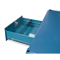 Mobile Service Cart, 2 Tiers, 24" W x 57" H x 40" D, 1200 lbs. Capacity Groupe Generik
