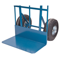 Load Retention Hand Truck, Dual Handle, Steel, 53" Height, 600 lbs. Capacity Groupe Generik