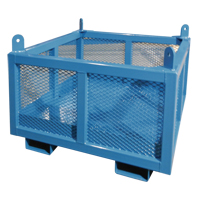 Panier de manutention, 24" ha x 48" la x 48" p, Capacit&eacute; de 1000 lb Groupe Generik