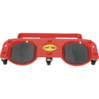 Socle roulant pour les genoux, Plastique, Rouge, Capacit&eacute; 350 lb Groupe Generik