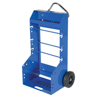 Portable Wire Reel Caddy, Steel, 4 Rod, 29" W x 47-5/16" H x 21-7/8" D, 300 lbs. Capacity Groupe Generik