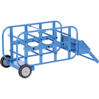 Portable Wire Reel Caddy, Steel, 11 Rod, 19-1/2" W x 43-1/4" H x 17-1/2" D, 150 lbs. Capacity Groupe Generik