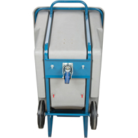 Chariot basculeur en acier, Poly&eacute;thyl&egrave;ne, 0,625 vg³, Capacit&eacute; de charge de 850 lb Groupe Generik