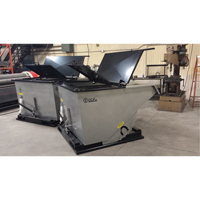 Couvercle en acier pour conteneur autobasculeur Groupe Generik