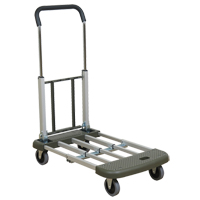Telefolding Platform Truck, Aluminum, 330 lbs., 29-1/2" L x 17-1/2" W, 36-1/2" High Groupe Generik