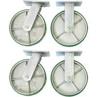 8" Caster Set for Platform Truck Groupe Generik