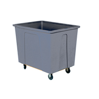Box Truck, Polyethylene, 46" L x 34" W x 40" H, 25 cu. Ft. Volume, 600 lbs. Capacity Groupe Generik