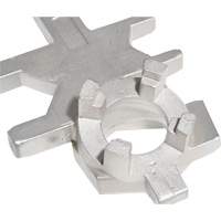 Cl&eacute; pour baril, Ouverture de 3/4"/2", Poign&eacute;e 9-1/2", Acier inoxydable Groupe Generik