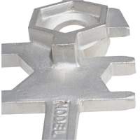 Cl&eacute; pour baril, Ouverture de 3/4"/2", Poign&eacute;e 9-1/2", Acier inoxydable Groupe Generik