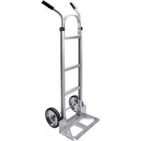Knocked Down Hand Truck, Dual Handle, Aluminum, 50-5/8" Height, 500 lbs. Capacity Groupe Generik