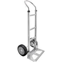 Knocked Down Hand Truck, Continuous Handle, Aluminum, 49-5/8" Height, 500 lbs. Capacity Groupe Generik