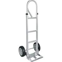 Knocked Down Hand Truck, P-Handle Handle, Aluminum, 52-1/8" Height, 500 lbs. Capacity Groupe Generik