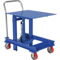 Table &eacute;l&eacute;vatrice, 30" lo x 24" la, Acier, Capacit&eacute; 2000 lb Groupe Generik