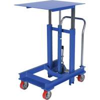 Table &eacute;l&eacute;vatrice, 30" lo x 24" la, Acier, Capacit&eacute; 2000 lb Groupe Generik