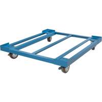 Pallet Dolly, 48.5" W x 43" D x 8" H, 3000 lbs. Capacity Groupe Generik