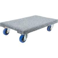 Medium-Duty Solid Wood Dollies, Polyolefin Wheels, 900 lbs. Capacity, 18" W x 24" D x 7" H Groupe Generik