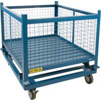 Socle roulant pour contenant empilables, 48,5" la x 40-1/2" p x 10" h, Capacit&eacute; de 3000 lb Groupe Generik