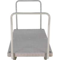 Heavy Duty Plastic Platform Truck, 60" L x 30" W, 3000 lbs. Cap., Polyurethane Wheels Groupe Generik