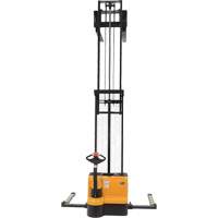 Gerbeur &agrave; m&acirc;t double, Fonctionnement &eacute;lectrique, Capacit&eacute; 2200 lb, Lev&eacute;e max 150" Groupe Generik