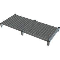 Plateforme de travail en une &eacute;tape &agrave; hauteur r&eacute;glable, 24" la x 59" pr, Capacit&eacute; de 800 lb, Enti&egrave;rement soud&eacute; Groupe Generik