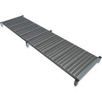 Plateforme de travail en une &eacute;tape &agrave; hauteur r&eacute;glable, 24" la x 97" pr, Capacit&eacute; de 800 lb, Enti&egrave;rement soud&eacute; Groupe Generik
