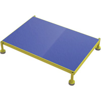 Plateforme de travail en une &eacute;tape &agrave; hauteur r&eacute;glable, 24" la x 36" pr, Capacit&eacute; de 800 lb, Enti&egrave;rement soud&eacute; Groupe Generik