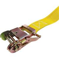 Ratchet Strap, E-Track System, 2" W x 12' L, 1333 lbs. (605 kg) Working Load Limit Groupe Generik