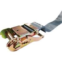 Ratchet Strap, E-Track System, 2" W x 16' L, 1333 lbs. (605 kg) Working Load Limit Groupe Generik