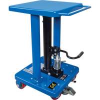 Table de travail hydraulique, 18'' lo x 18'' la, Acier, Capacit&eacute; 500 lb Groupe Generik