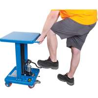 Table de travail hydraulique, 18'' lo x 18'' la, Acier, Capacit&eacute; 500 lb Groupe Generik