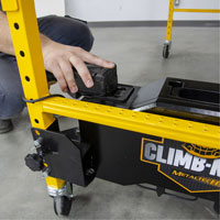 Syst&egrave;me de motorisation pour &eacute;chafaudage Climb-N-Go Groupe Generik