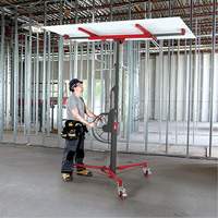 Appareils de levage pour panneaux de cloisons s&egrave;ches Bulidman Groupe Generik
