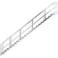Syst&egrave;me d'escalier modulaire pour la construction de 17-21 marches SmartStairs, 157-1/2" ha Groupe Generik