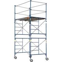 Tour d'&eacute;chafaudage compl&egrave;te avec roulettes, 69-1/2" p x 178" h Groupe Generik