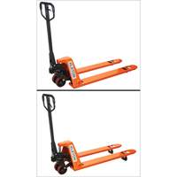 Transpalettes hydrauliques &agrave; profil bas, 48" lo x 20,5" la, Capacit&eacute; de 3300 lb Groupe Generik