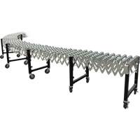 Expandable Conveyor, 18" W x 12' L, 200 lbs. per lin. ft. Capacity Groupe Generik