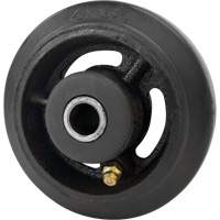 Roue en caoutchouc moul&eacute;, 4" (102 mm) dia. x 1-1/2" (38 mm) la, Capacit&eacute; de 350 lb (158 kg) Groupe Generik